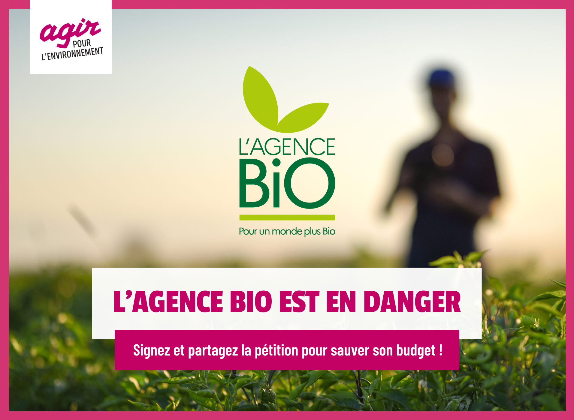 🚨 Nouvelle coupe budgétaire à l’Agence Bio : mobilisons-nous ! 🌱