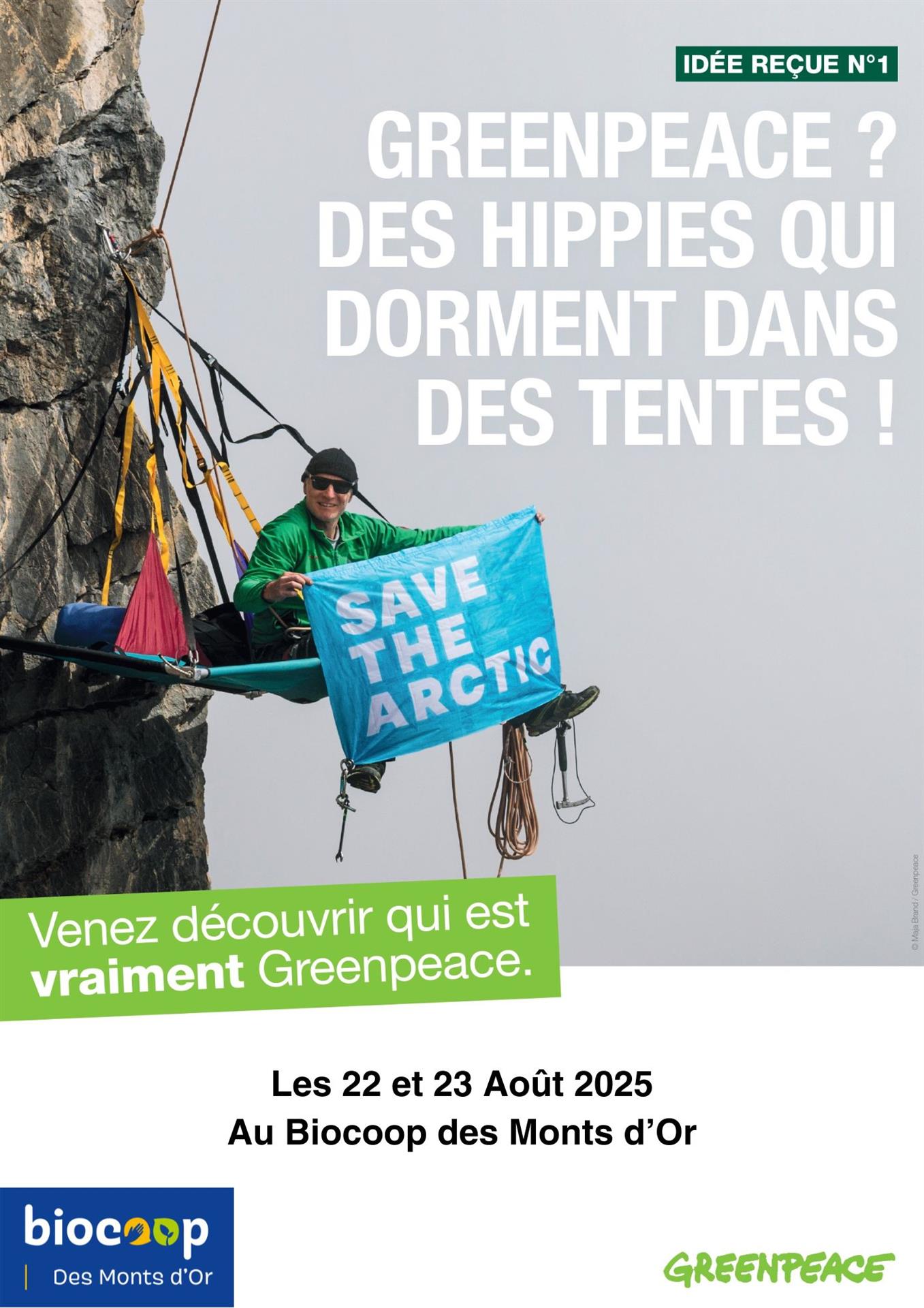 🌍 Greenpeace au Biocoop des Monts d’Or ! 🌍 Greenpeace au Biocoop des Monts d’Or !