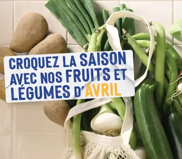 Découvrez notre calendrier de saisonnalité d'Avril 2026 !